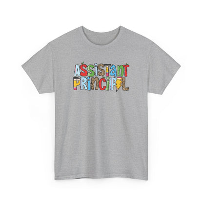 Assistant Principal Colorblock T-Shirt- Fun School Staff Gift