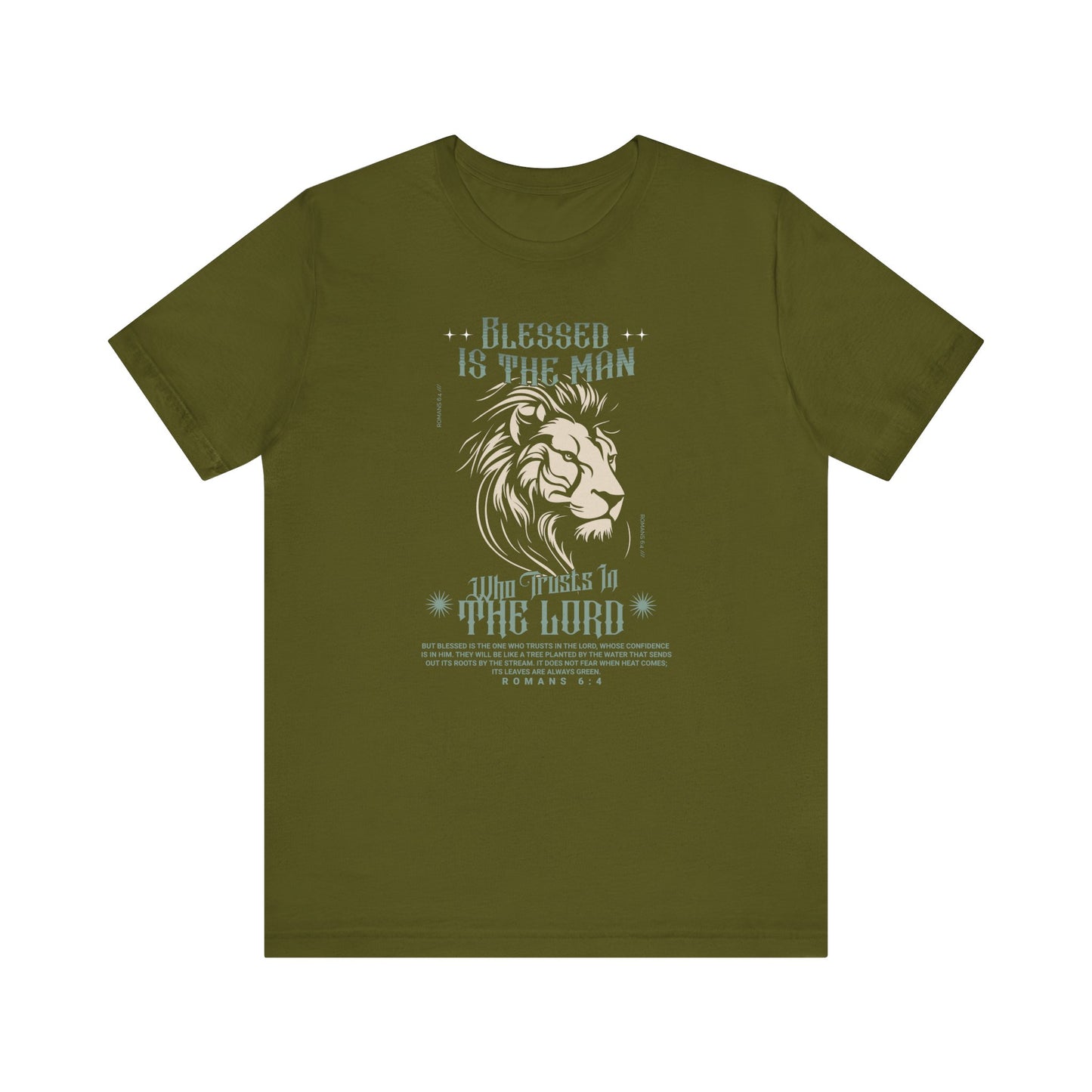 Premium Cotton T-Shirt - Man Up God's Way