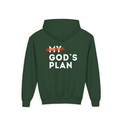 YOUTH - Basic Hoodie - GOD'S Plan- BBA