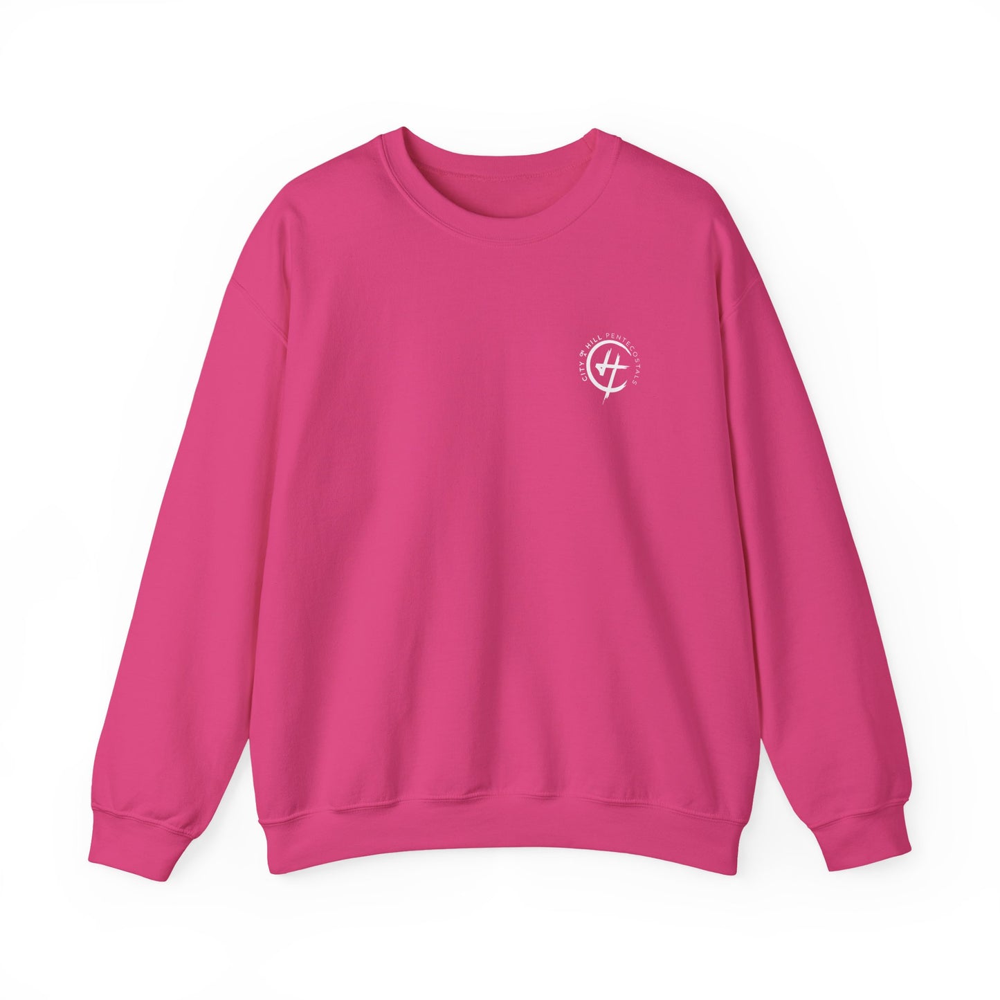 ADULT - Basic Crewneck Pullover Sweatshirt - City on a Hill Pentecostals