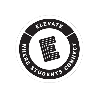 Kiss-Cut Sticker - Elevate Where Student Connects