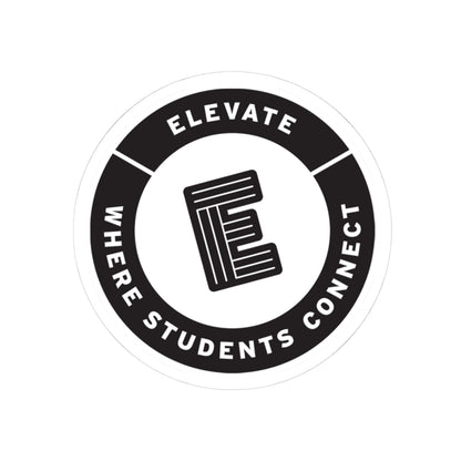 Kiss-Cut Sticker - Elevate Where Student Connects