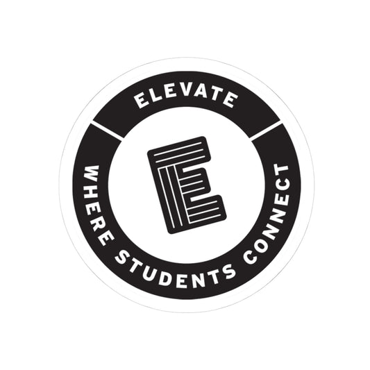 Kiss-Cut Sticker - Elevate Where Student Connects