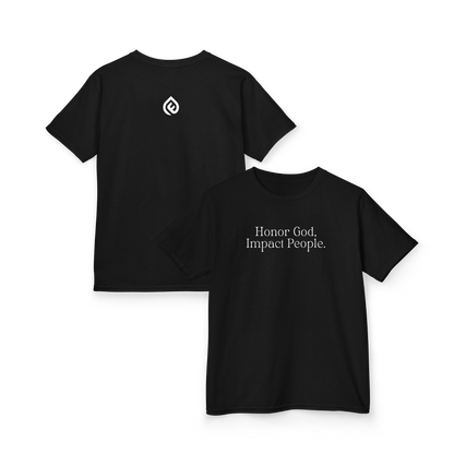 Adult - Honor God, Impact People Basic T-Shirt - FAC Aurora