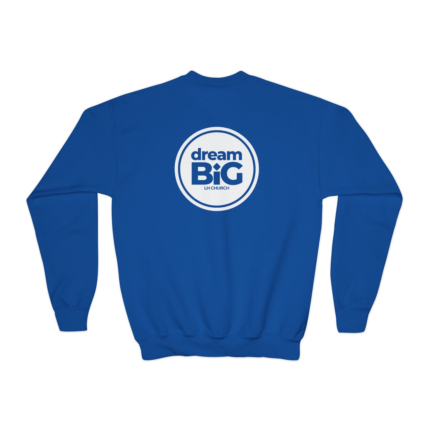 YOUTH - Basic Sweatshirt - Dream Big Logo
