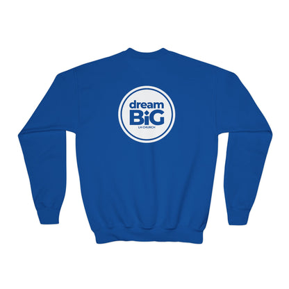 YOUTH - Basic Sweatshirt - Dream Big Logo