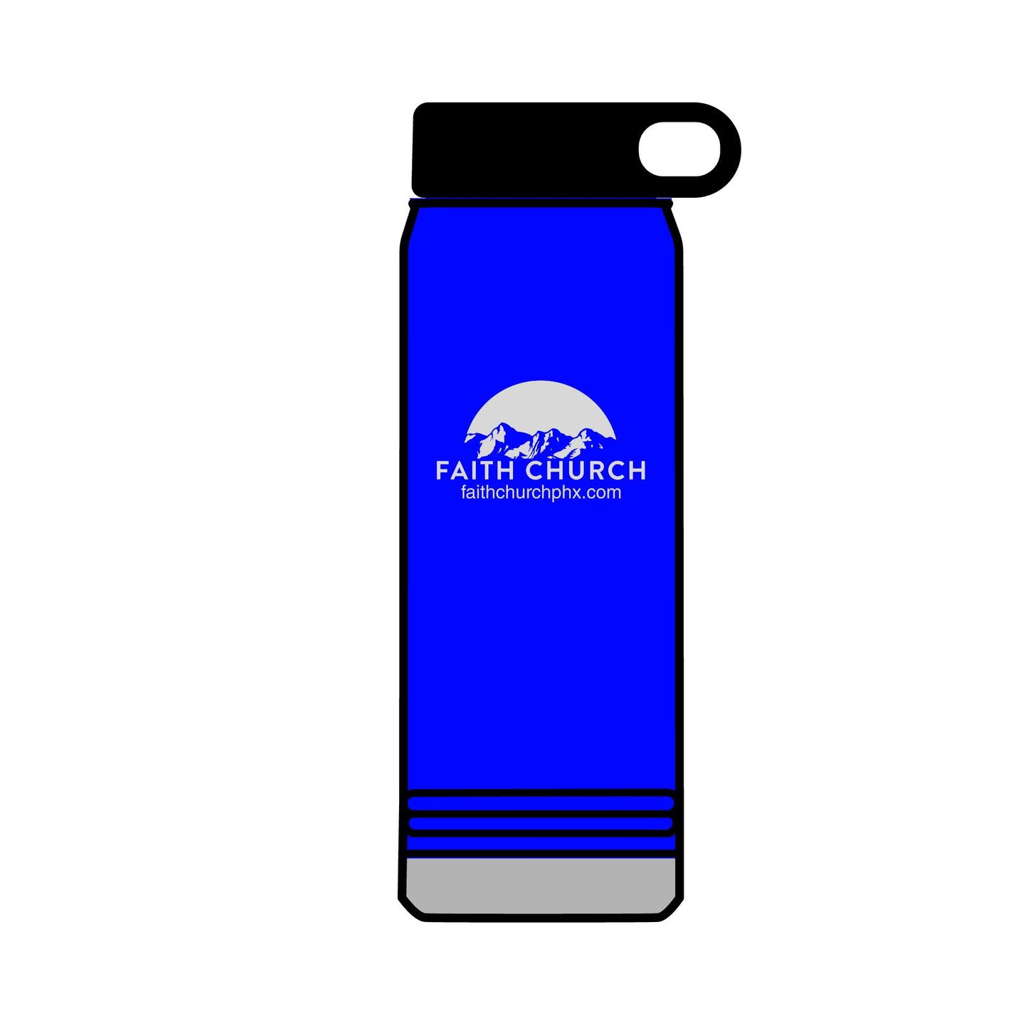 Faith Church - Insulated Water Bottle
