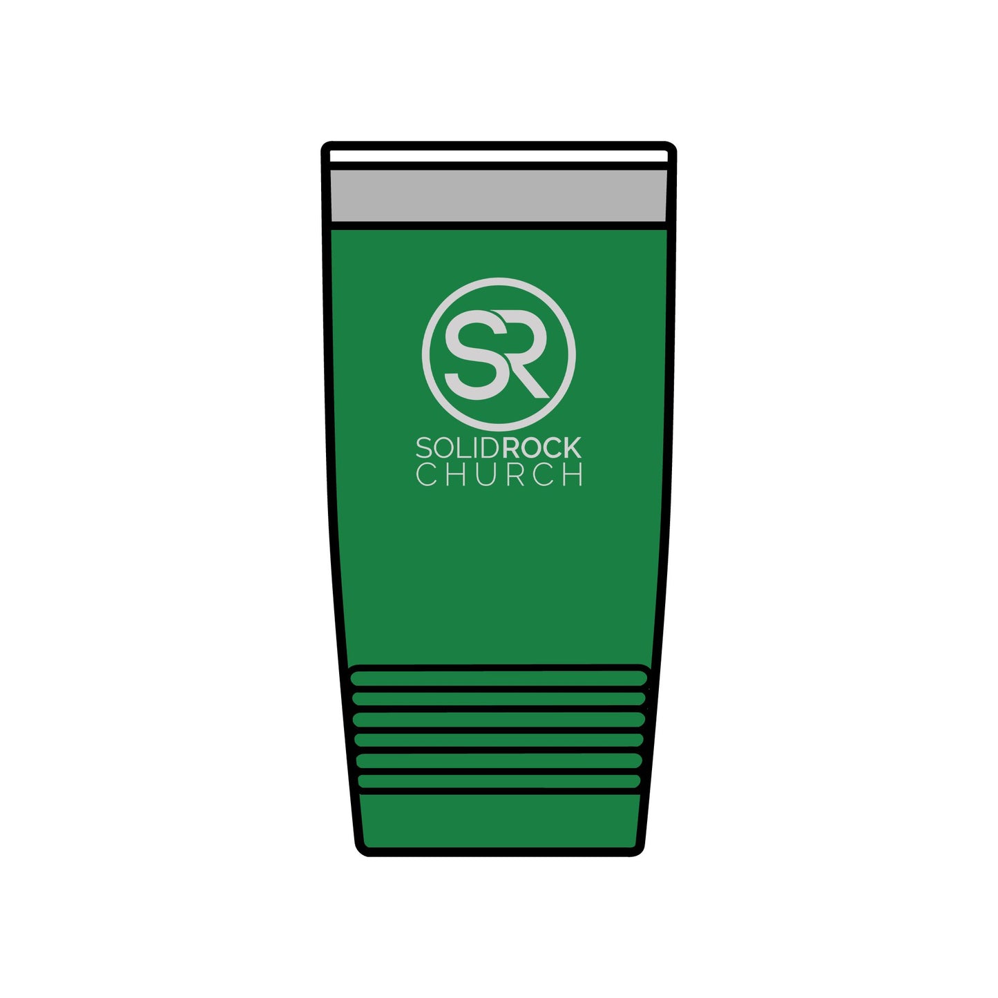 20oz Insulated Tumbler - Solid Rock Church