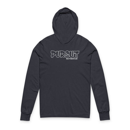 ADULT - Premium Hooded long-sleeve tee - PURSUIT