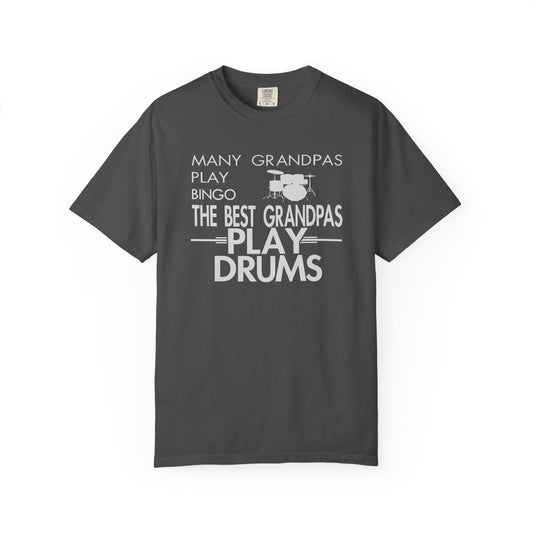 Grandpa Drummer Shirt, Funny Grandpa Drum Tee, Drummer Gift for Grandpa, Percussion T-Shirt, Music Lover Gift, Drum Set Tee for Men