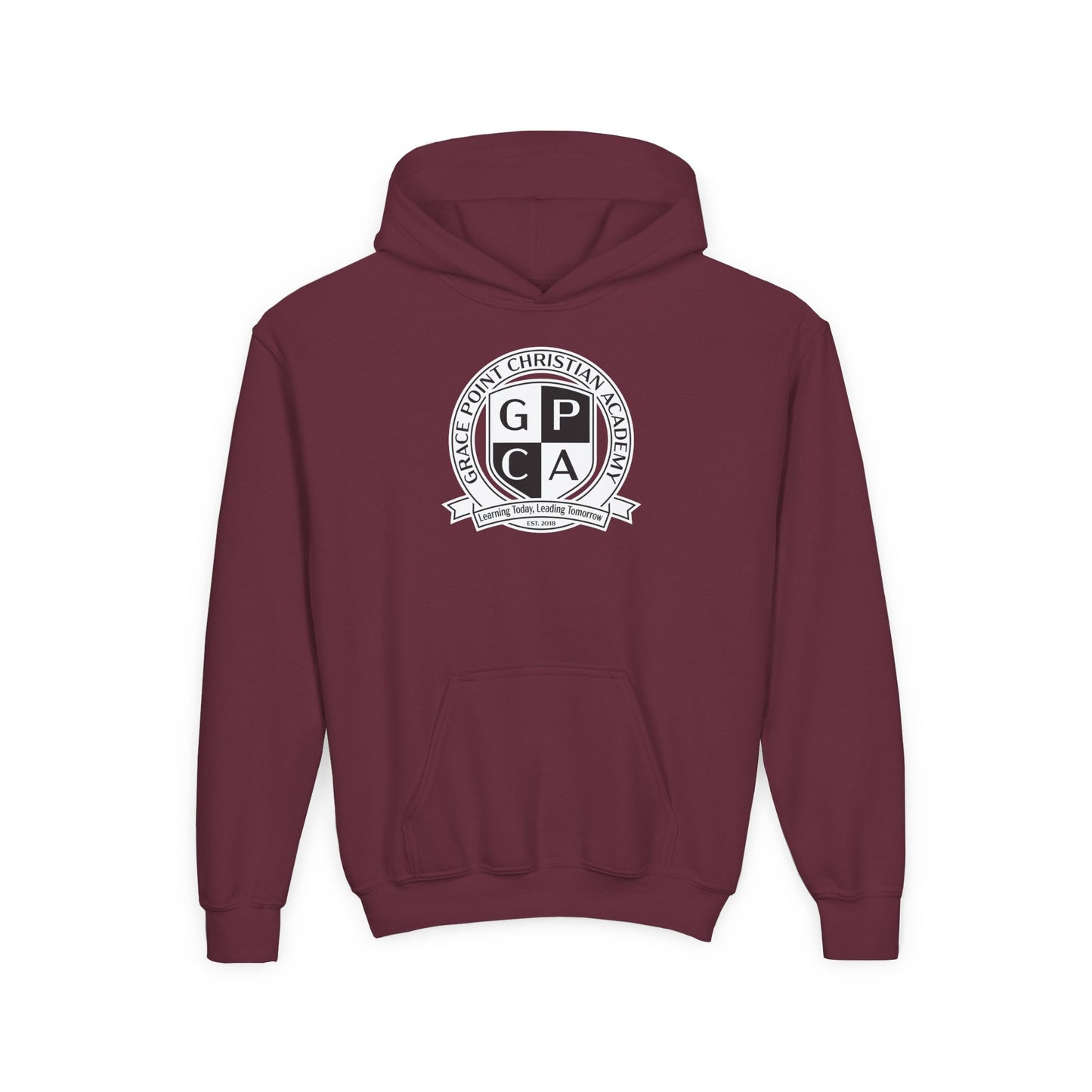 YOUTH - Basic Hoodie - Grace Point Christian Academy