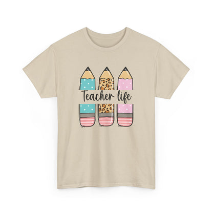 Teacher Life Pencil T-Shirt