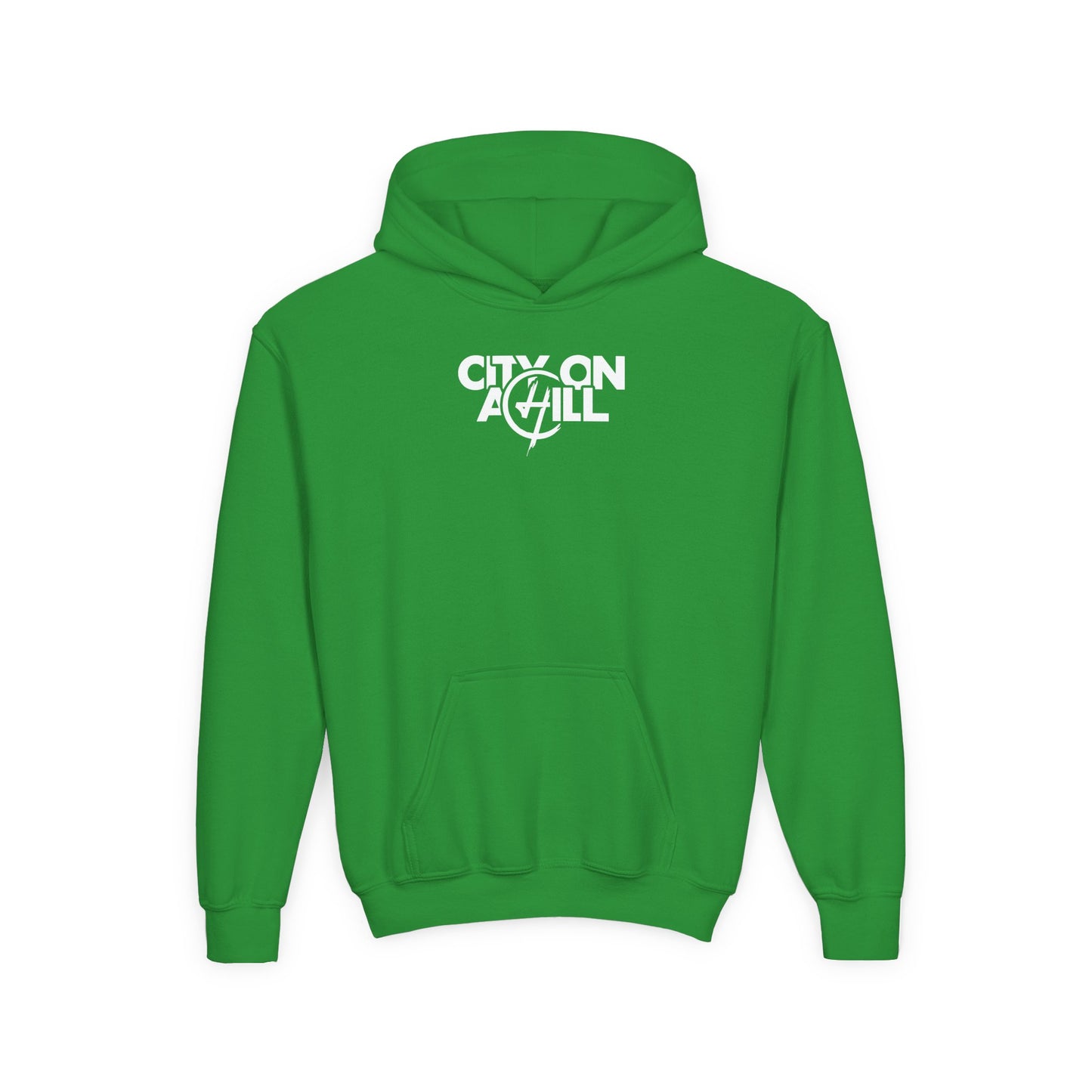 YOUTH - Classic Pullover Hoodie - City on a Hill