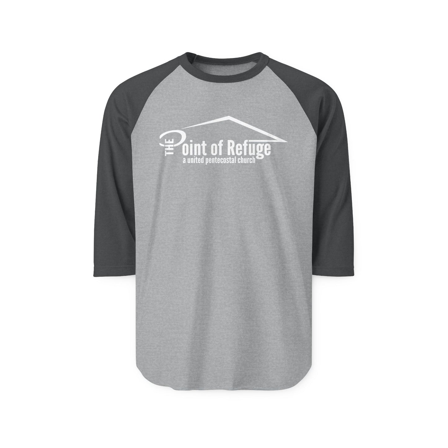 Adult - Point of Refuge Church Raglan Shirt