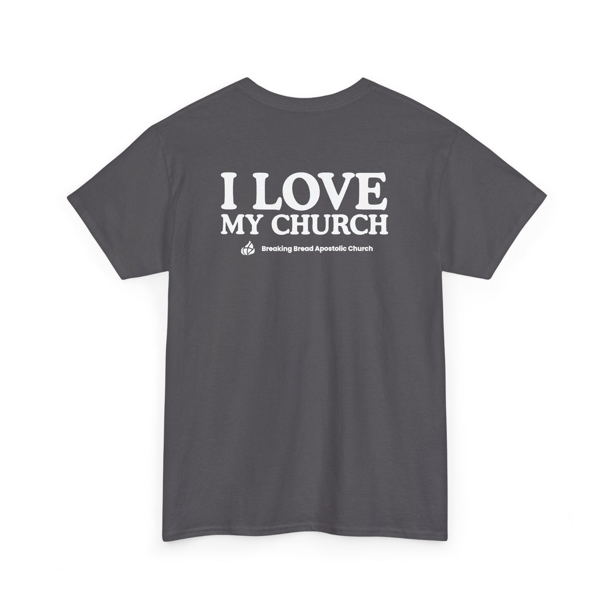 ADULT - Basic tee - I Love My Church - BBA
