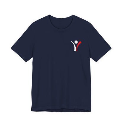 Adult - Premium T-shirt - Living with Purpose Red Man