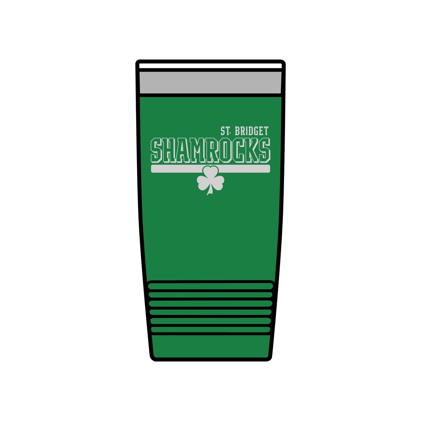 St. Bridget Shamrocks 20oz Insulated Tumbler