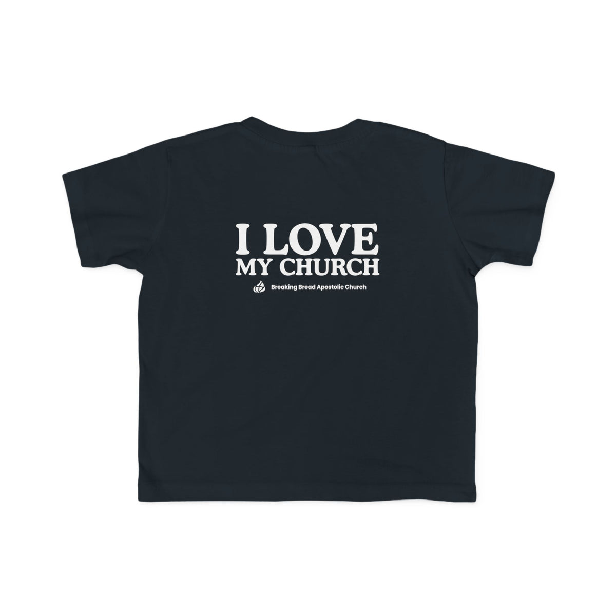 Toddlers - Basic tee - I Love My Church - BBA