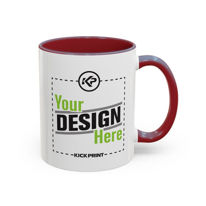 11oz Accent Mug - Kick Merch