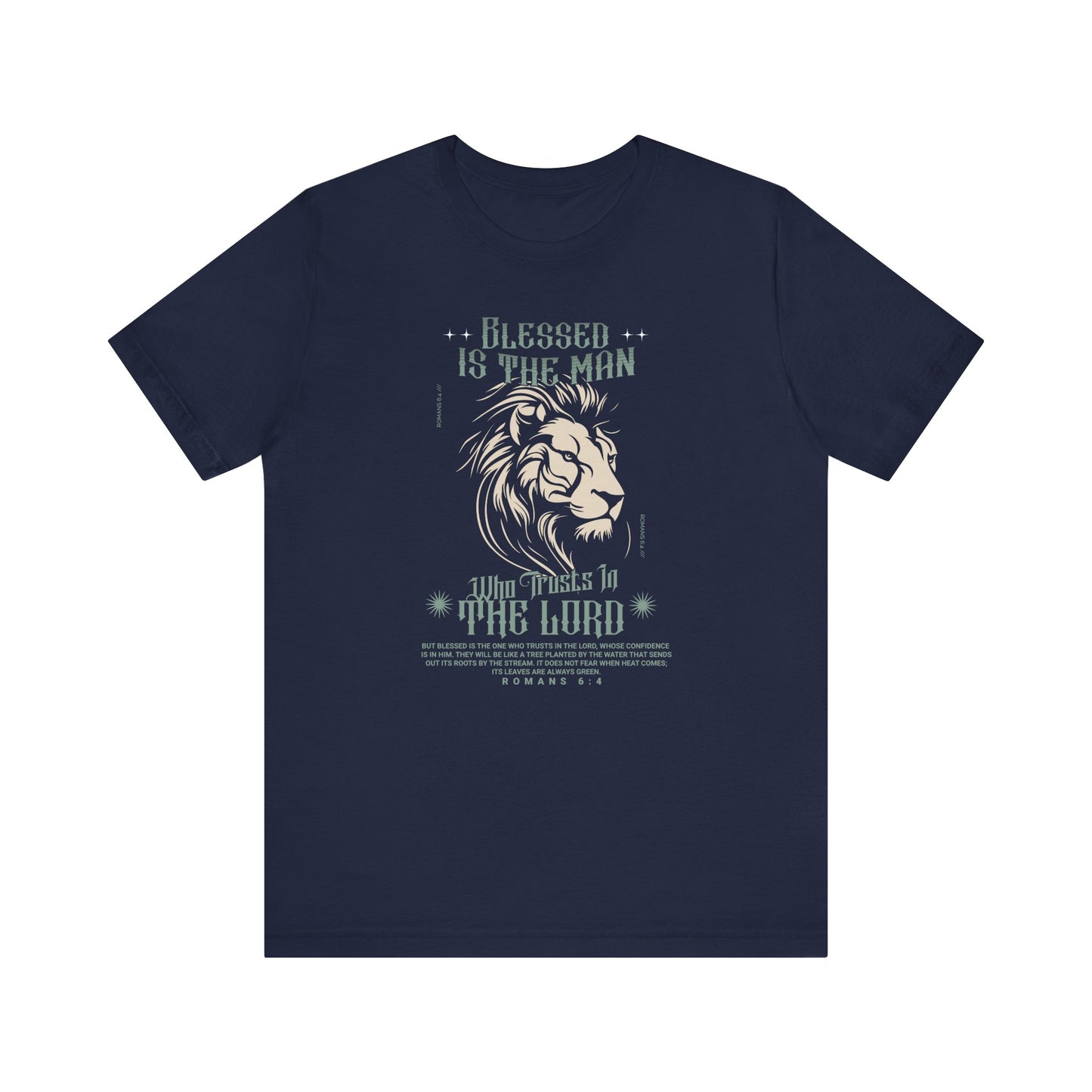 Premium Cotton T-Shirt - Man Up God's Way