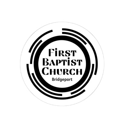 Kiss-Cut Sticker - First Baptist Church