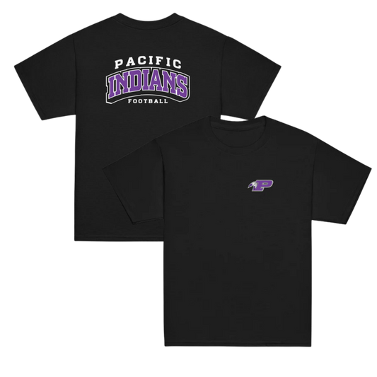 Youth Basic Cotton T-Shirt - Indians Football 2 - Friends of Pacific Football