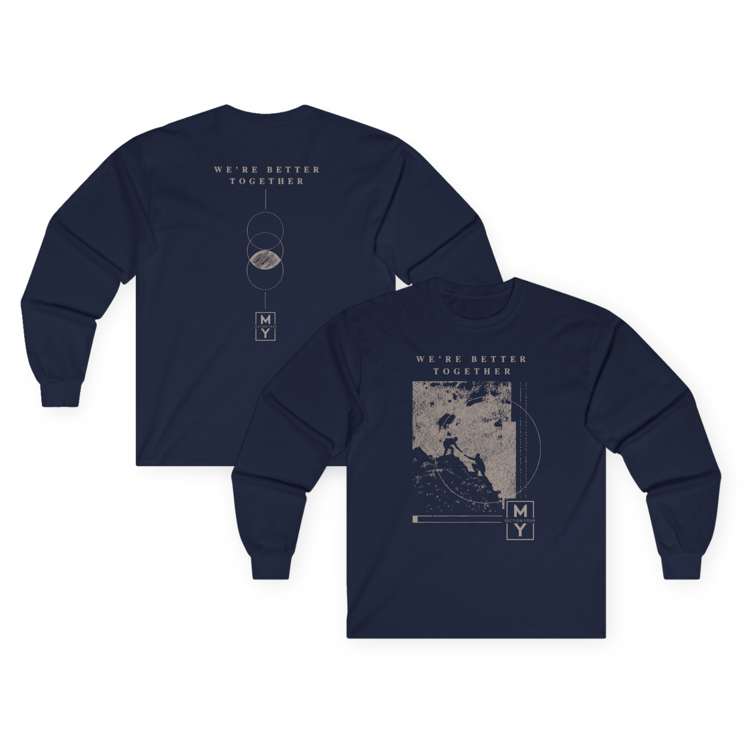 Adult - Better Together Cotton Long Sleeve Tee - MS Section 4 Youth