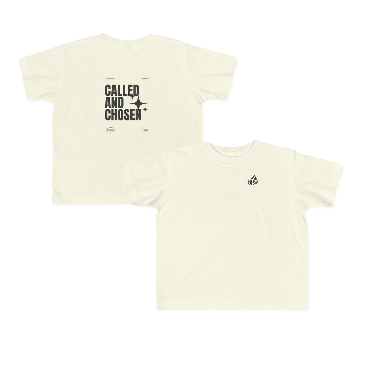 Toddlers - Basic tee - Called & Chosen - BBA