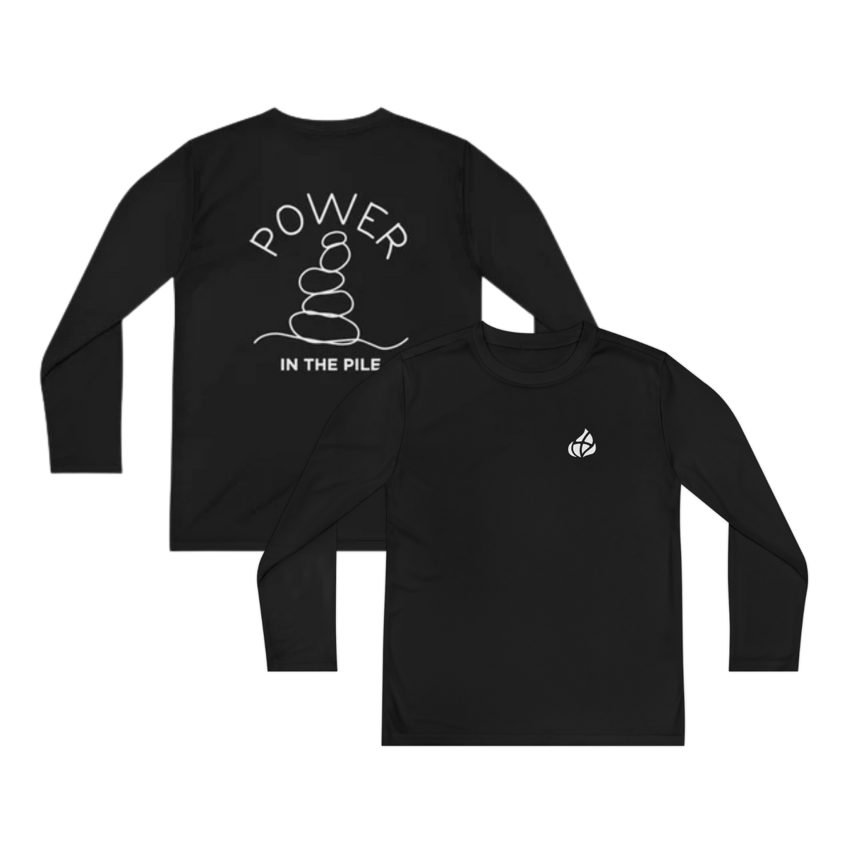 YOUTH - Basic Long sleeve - Power in the Piles - BBA
