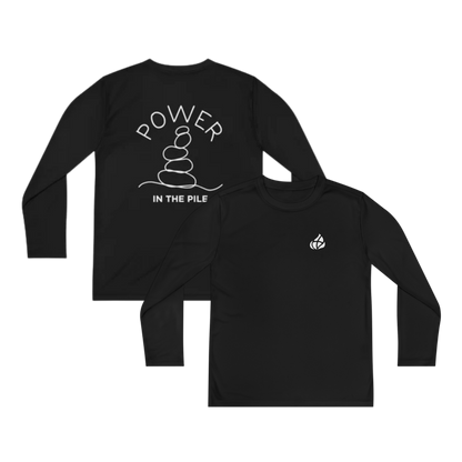 YOUTH - Basic Long sleeve - Power in the Piles - BBA