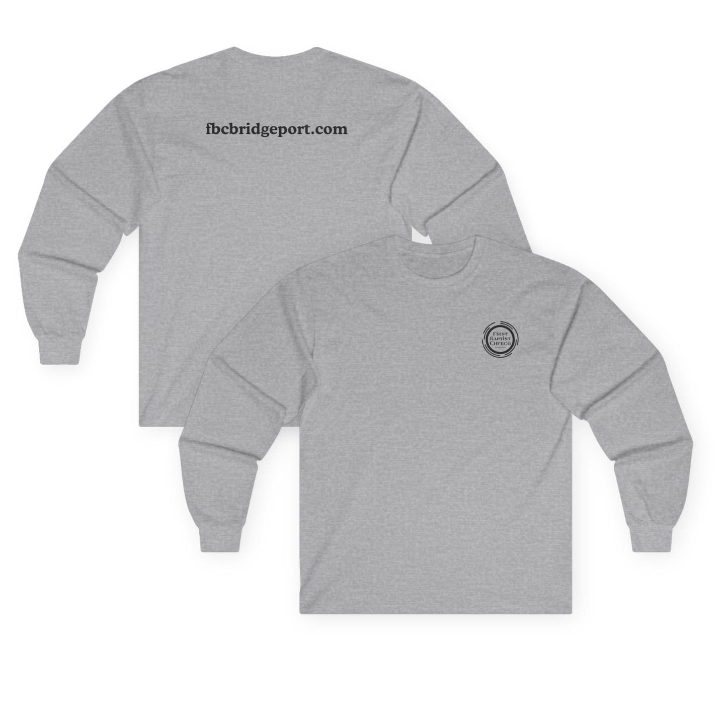 Adult - Basic Long Sleeve Tee - First Baptist Church