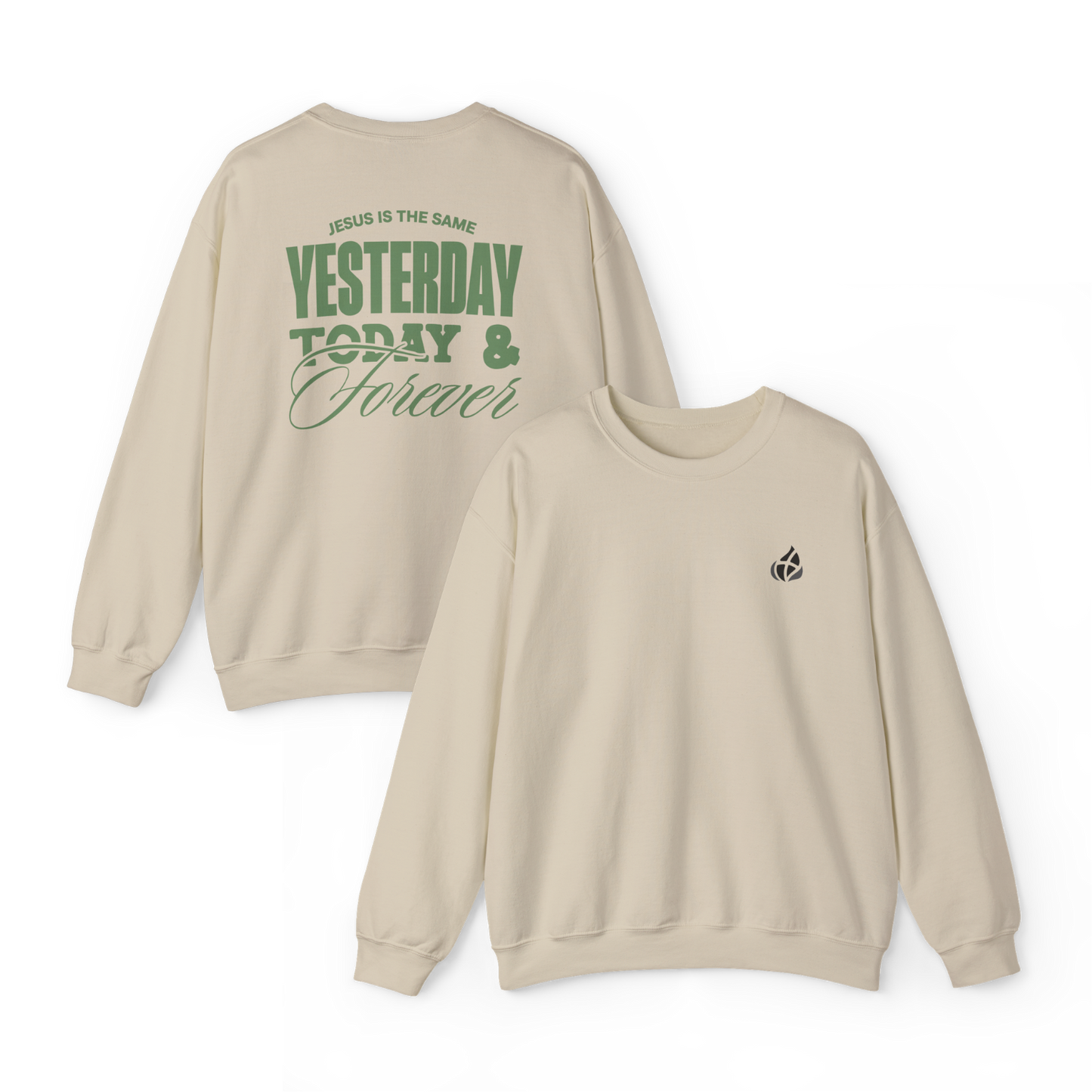 ADULT - Basic Sweatshirt - Jesus is the Same - BBA