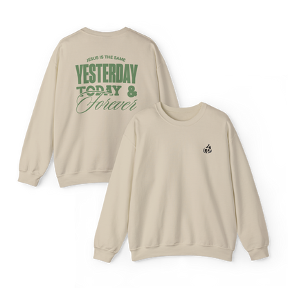ADULT - Basic Sweatshirt - Jesus is the Same - BBA