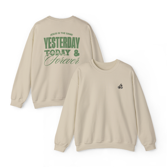 ADULT - Basic Sweatshirt - Jesus is the Same - BBA