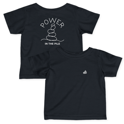 Infant Tee - Power In The Pile - BBA