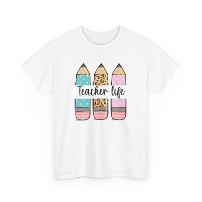 Teacher Life Pencil T-Shirt