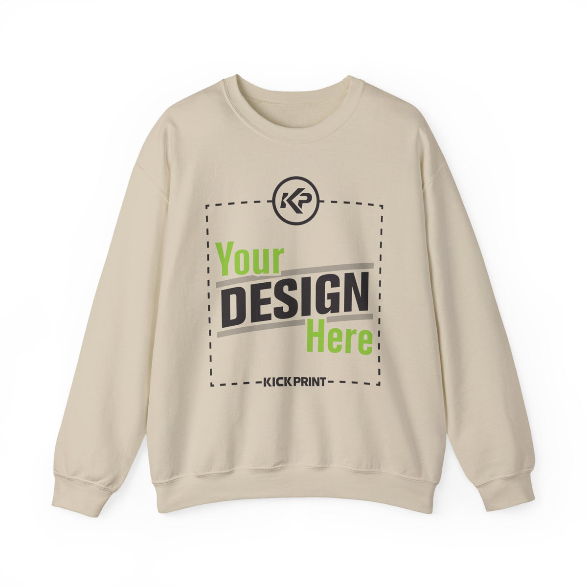 Adult - Basic Crewneck Pullover Sweatshirt