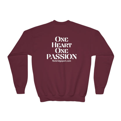Youth - Basic Sweatshirt  - One Heart One Passion