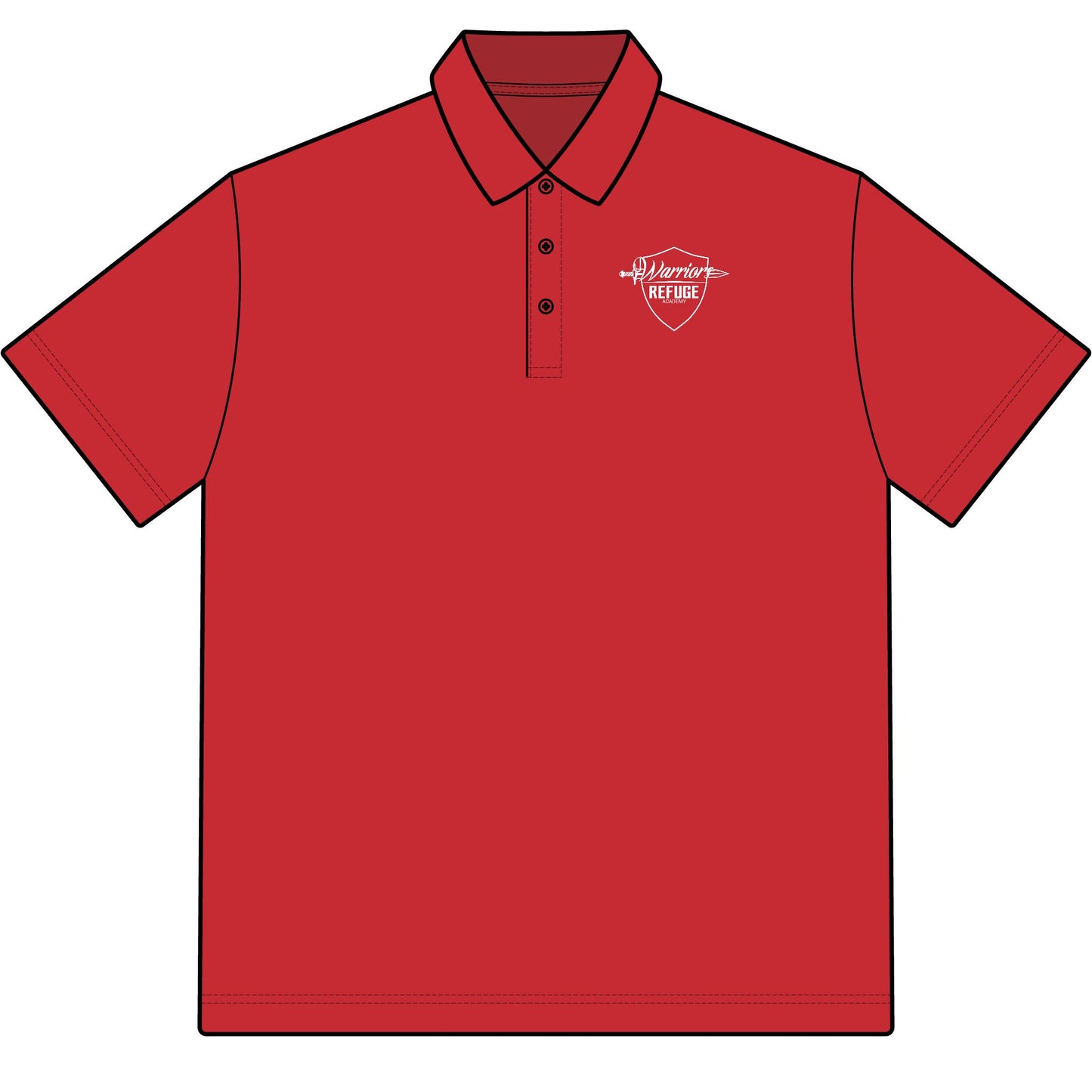 Pique Polo Shirt  - Warrior Refuge Academy