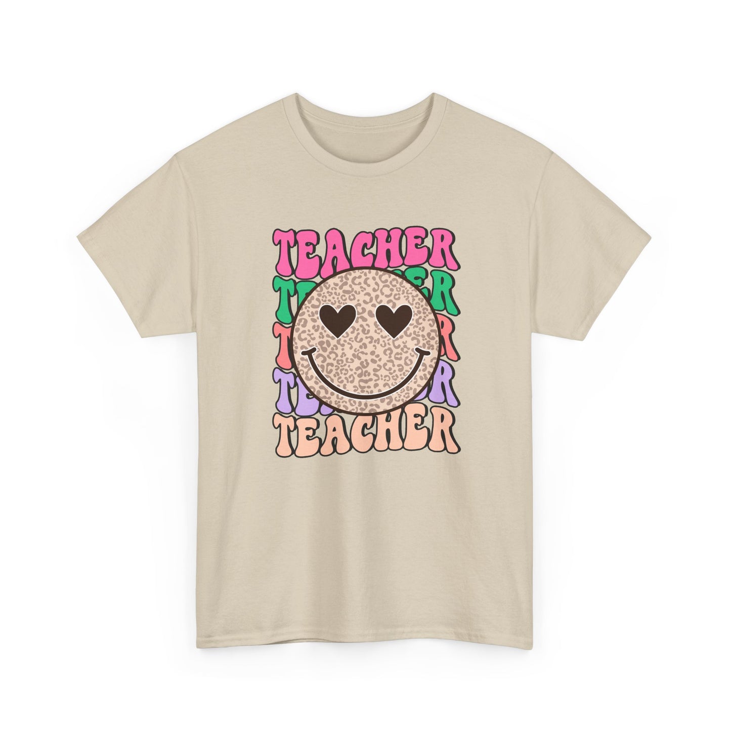Teacher Smiley Heart Eyes T-Shirt