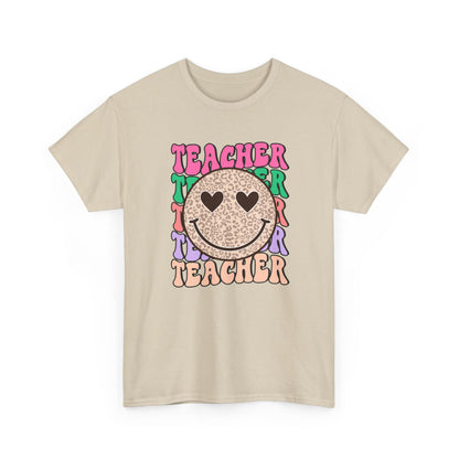 Teacher Smiley Heart Eyes T-Shirt