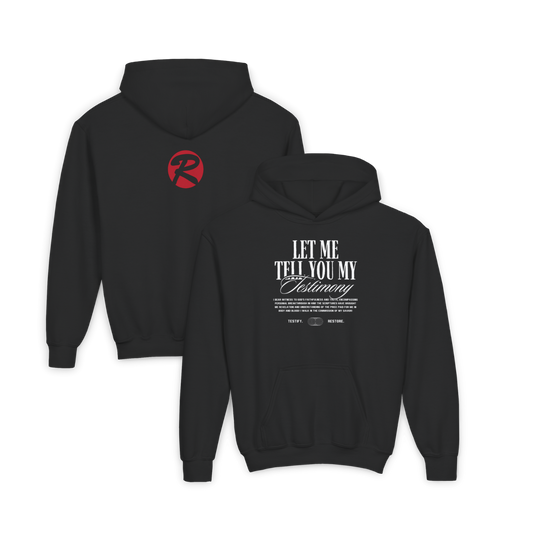 YOUTH - Basic Hoodie - Testimony