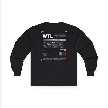 ADULT - Long Sleeve Tee WTL - Restoration Chapel