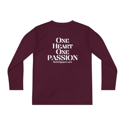 Youth - Basic  Long Sleeve Tee - One Heart One Passion