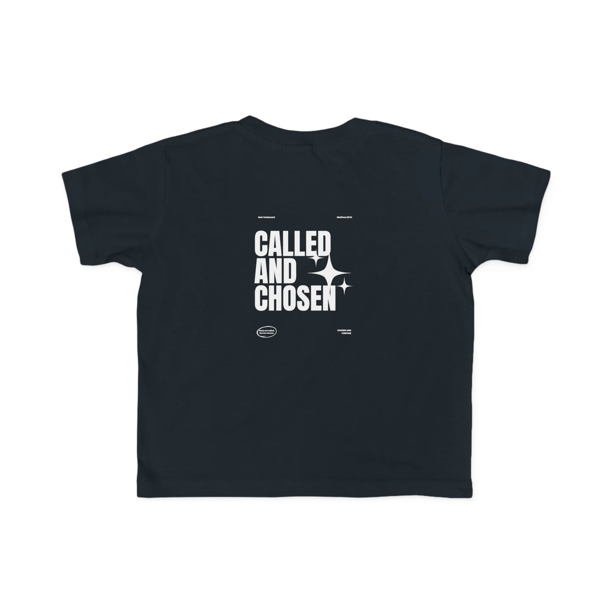 Toddlers - Basic tee - Called & Chosen - BBA