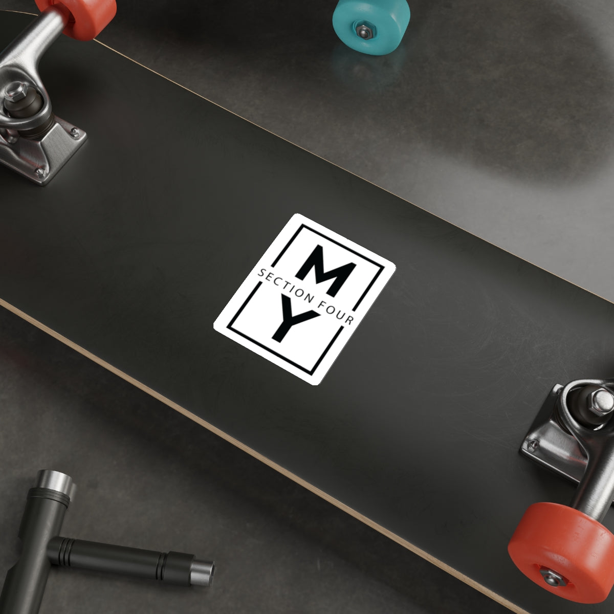 MY Section Four Die-Cut Sticker