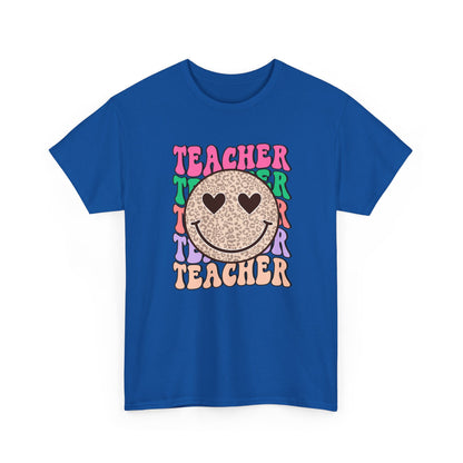 Teacher Smiley Heart Eyes T-Shirt