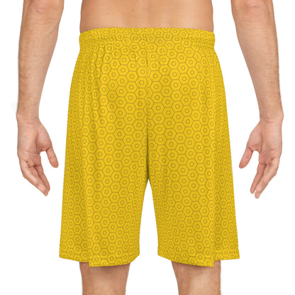 Honey Drip Shorts Solid Yellow