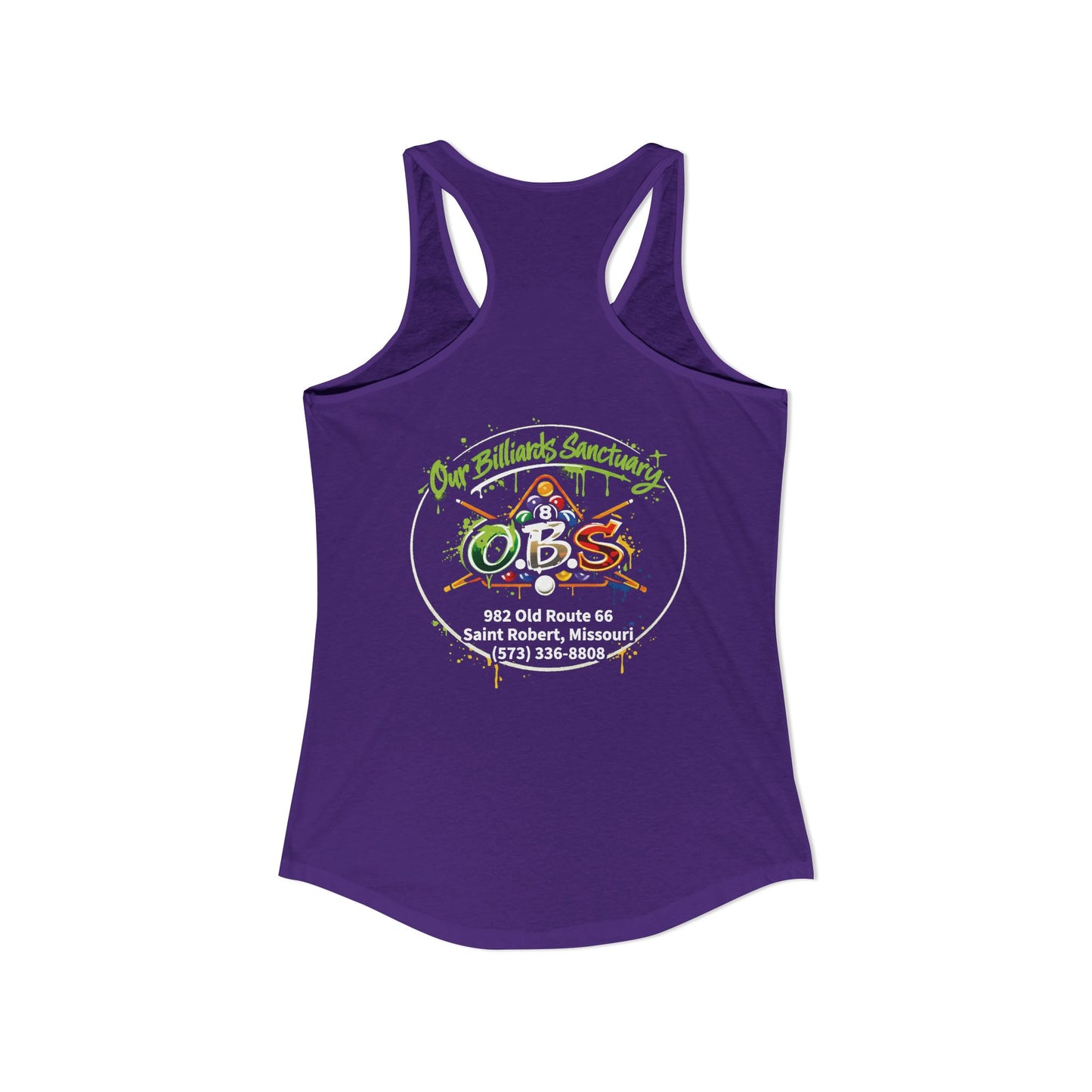Women's Ideal Racerback Tank - Mariahs Full Circle