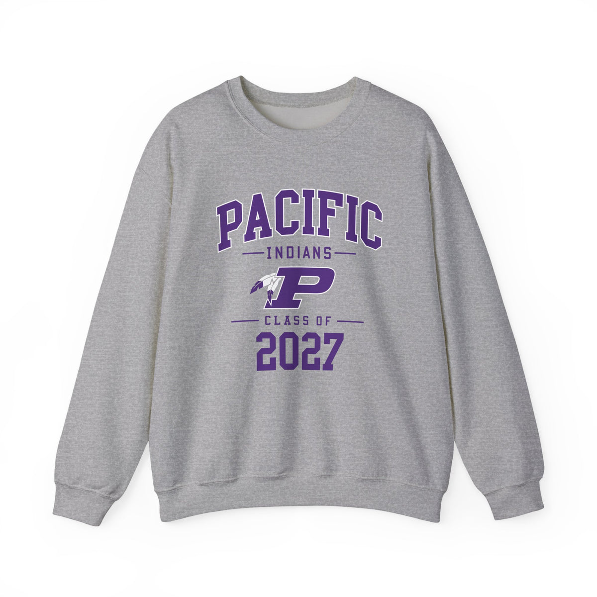 Pacific Class of 2027 Crewneck Sweatshirt - Pacific Indians